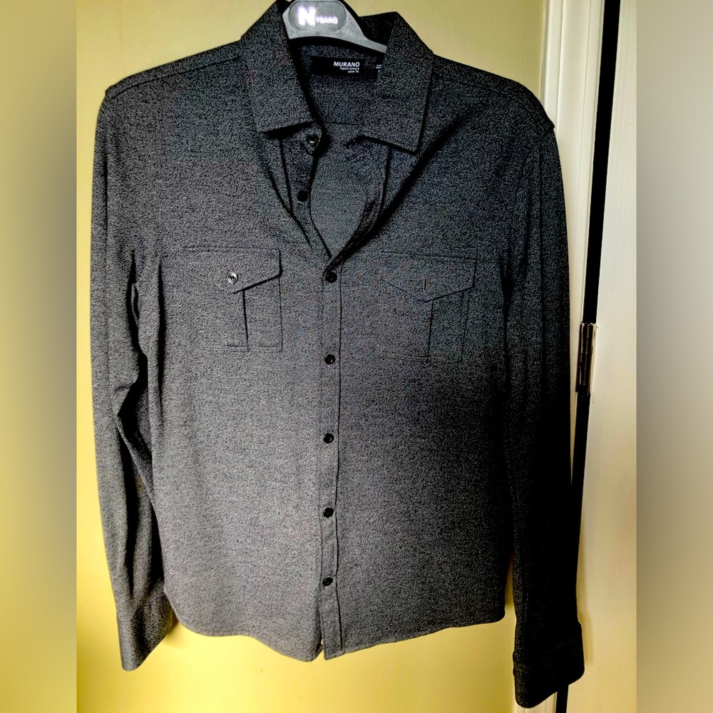 Murano liquid luxury slim fit Men’s shirt